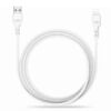 Cable Lightning Carga Rápida (Blanco)