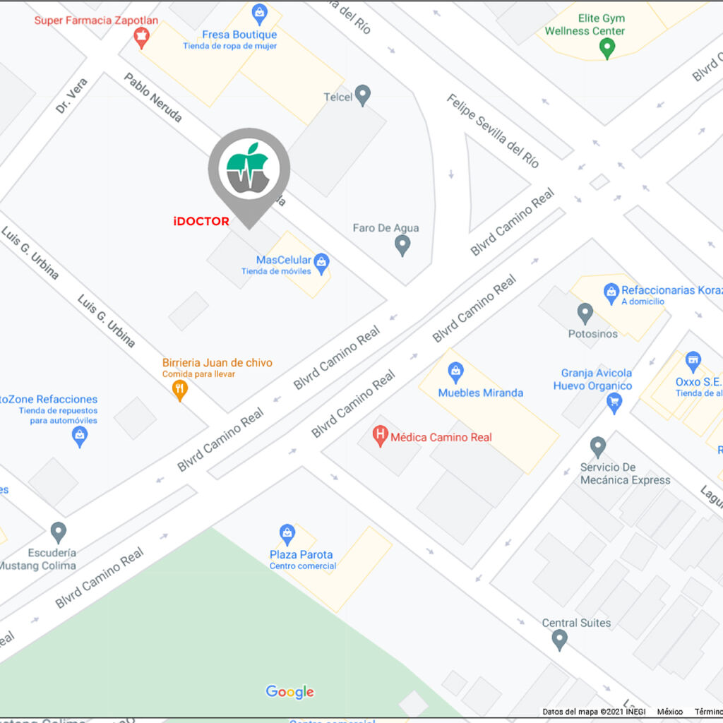 iDOCTOR Colima - Mapa