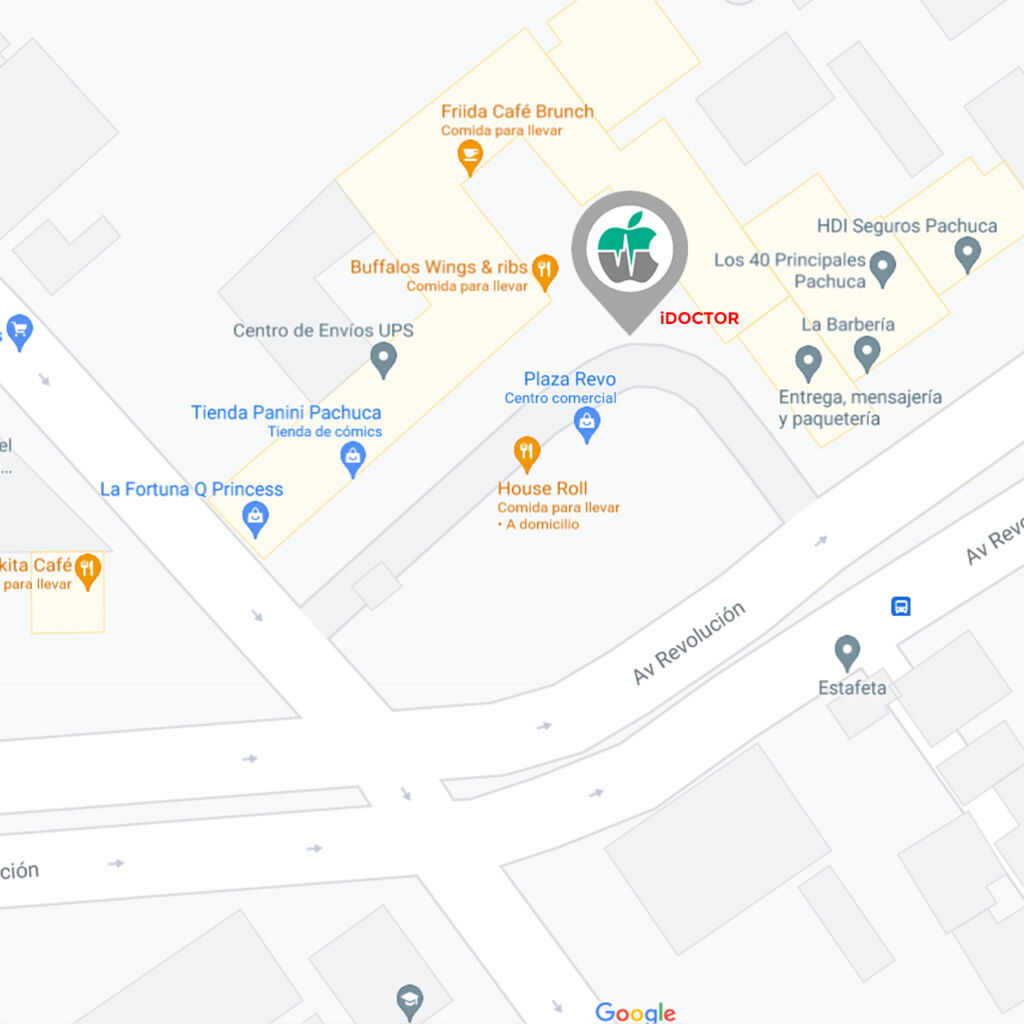 iDOCTOR Pachuca - Mapa