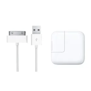 Cable Cargador 30 Pines + Cubo Usb Power Adapter 12W