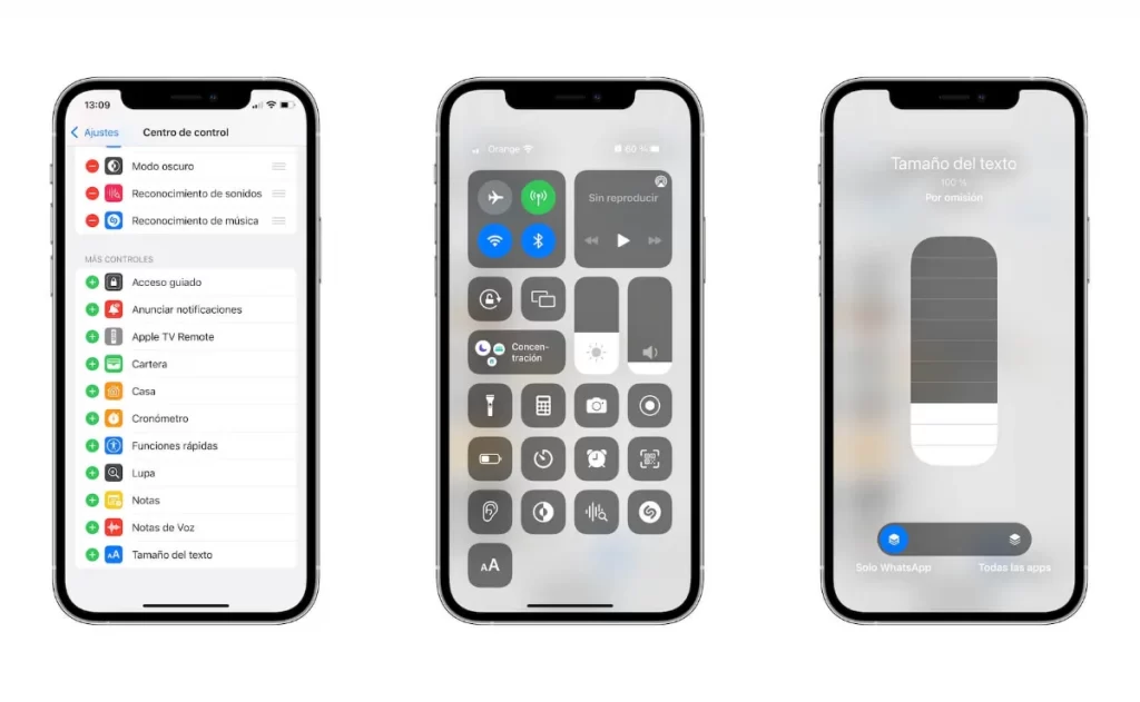 Cambiar texto iOS 15