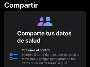 comparte tus datos