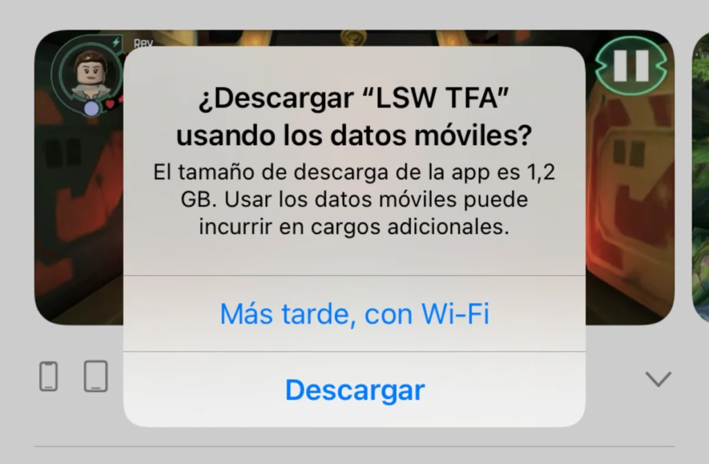 aplicacion espacio iPhone