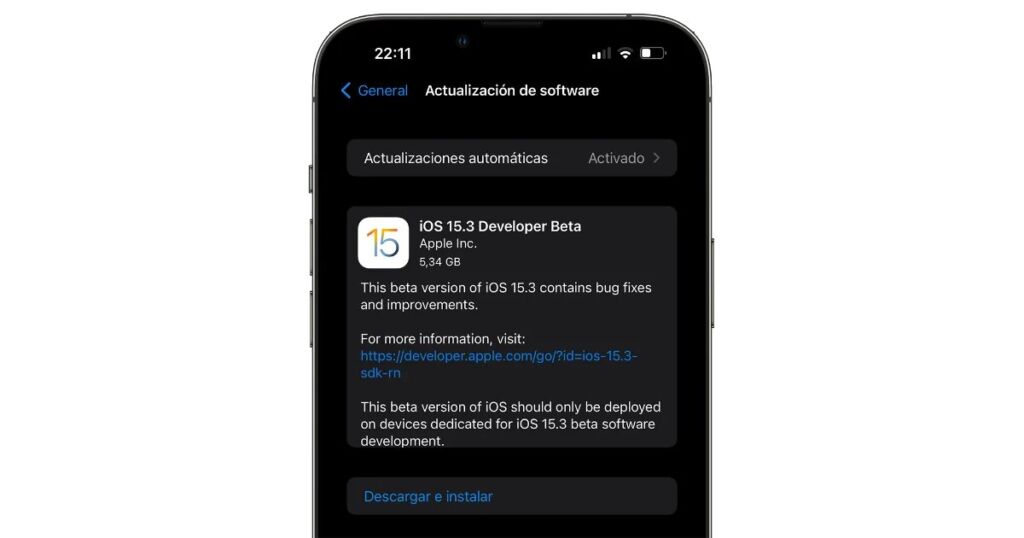 apple lanza beta