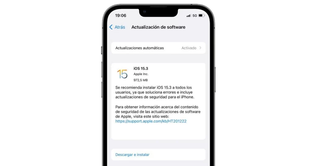 ios 15.3 ya disponible para los usuarios 
