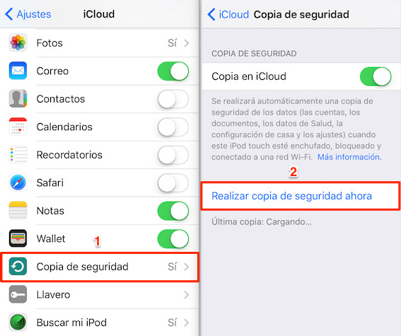 hacer una copia de seguridad de tu iphone y mantente seguro