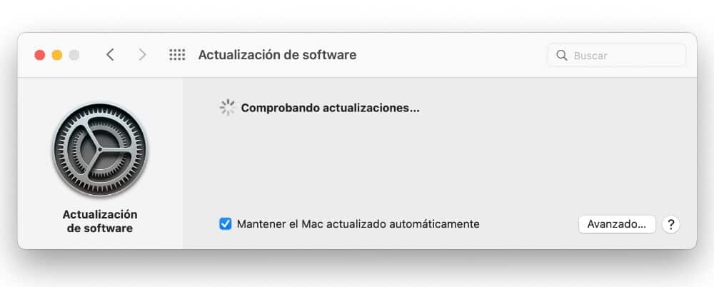 Actualización de Software