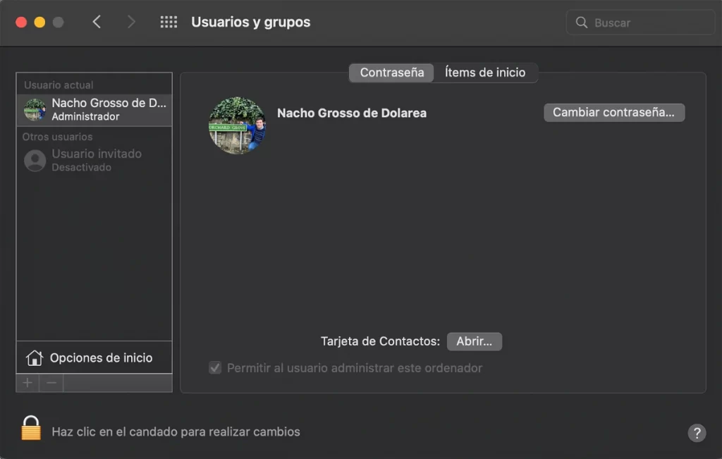 Usuarios y Grupos