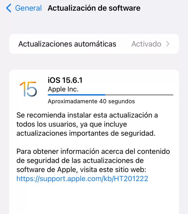 Apple Update