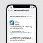 Novedades de la sexta beta de iOS 16
