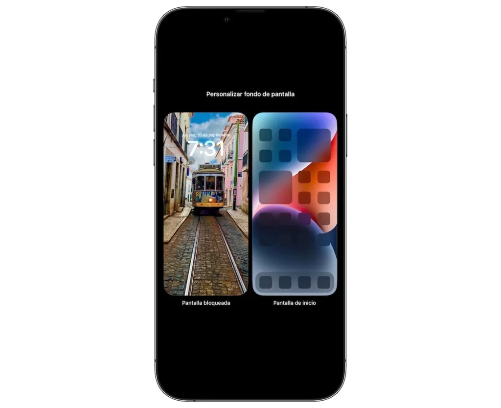 Personalización iOS 16