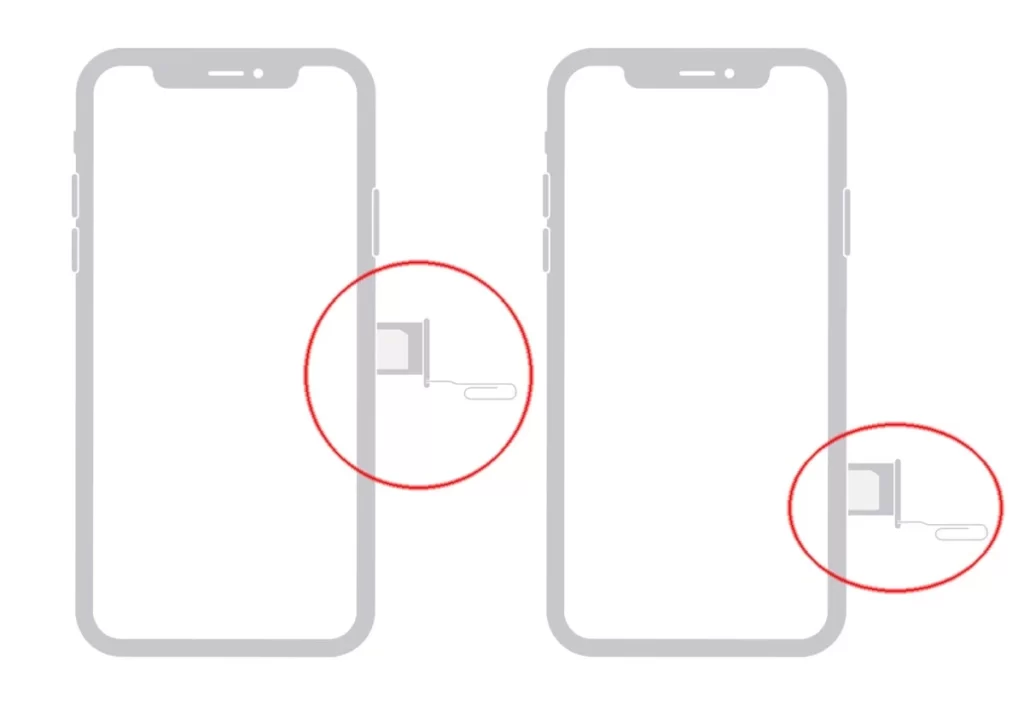 Bandeja SIM iPhone