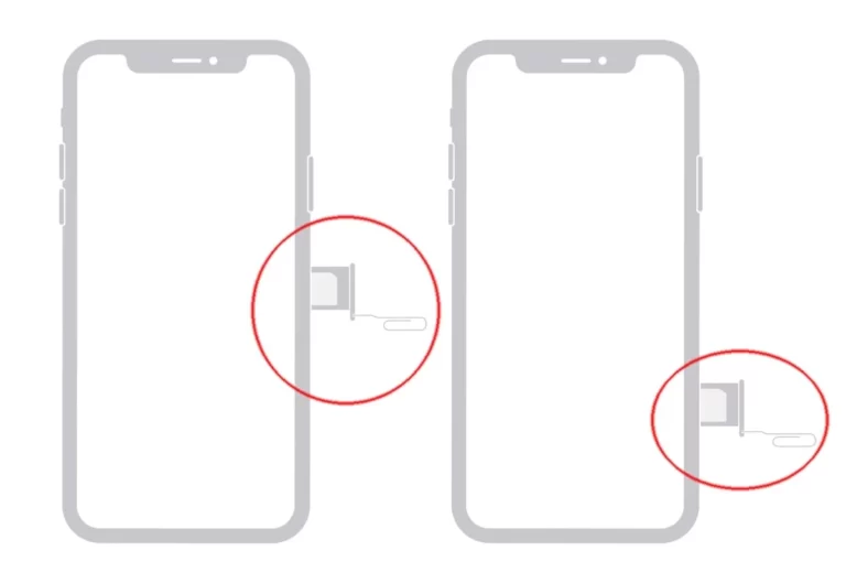 Bandeja SIM iPhone