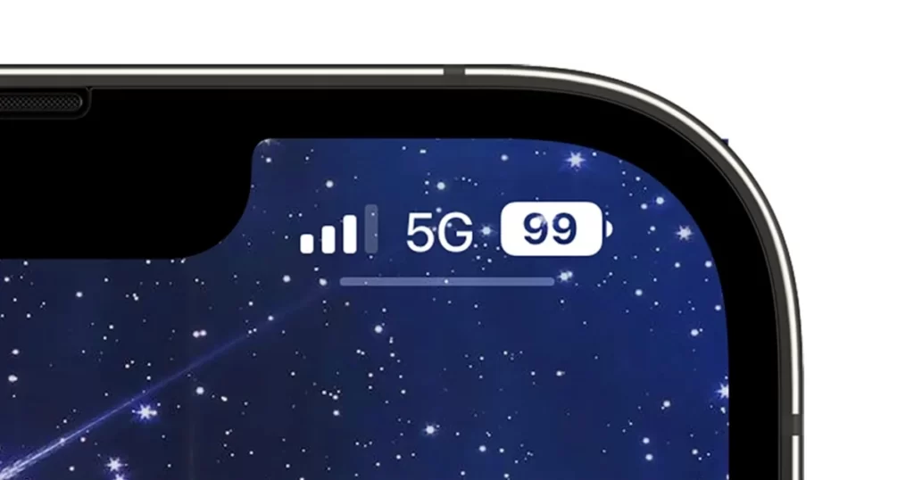 Porcentaje batería iOS 16