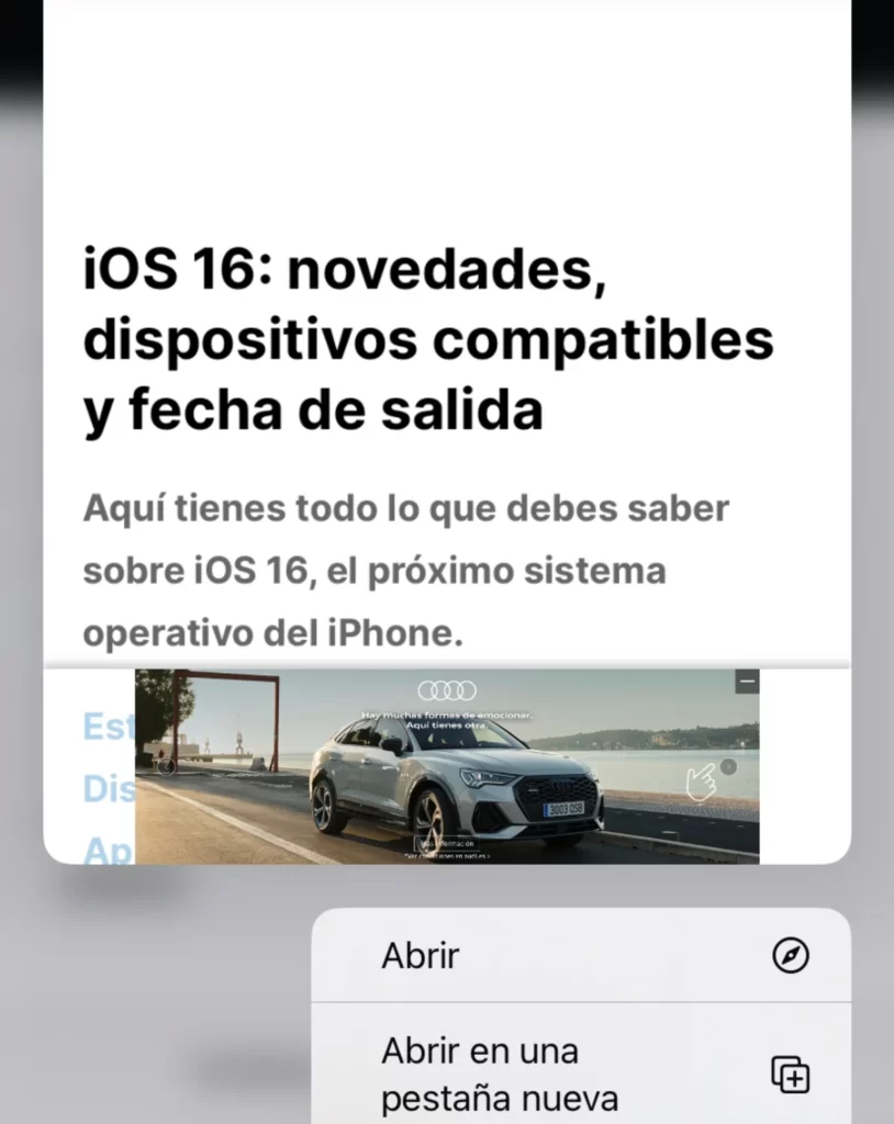 Función Vista Previa