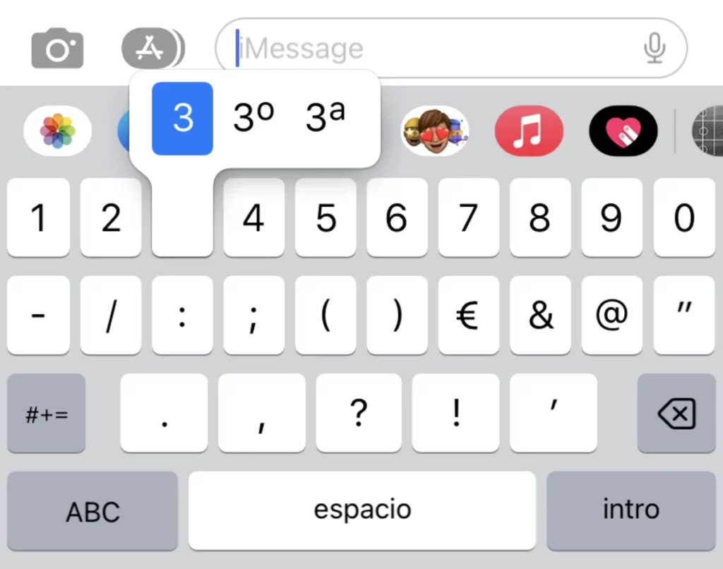 Teclado numérico
