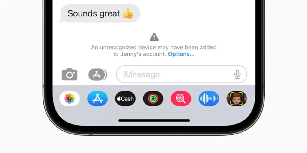 Mensajes de iPhone