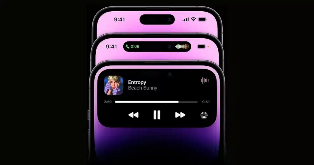 Dynamic Island iPhone
