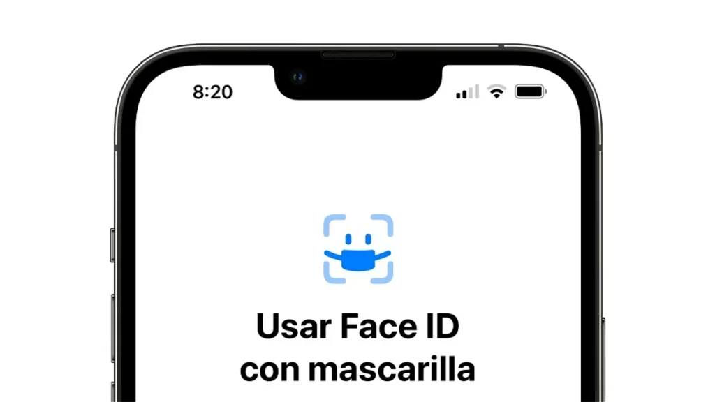 Face ID mascarilla