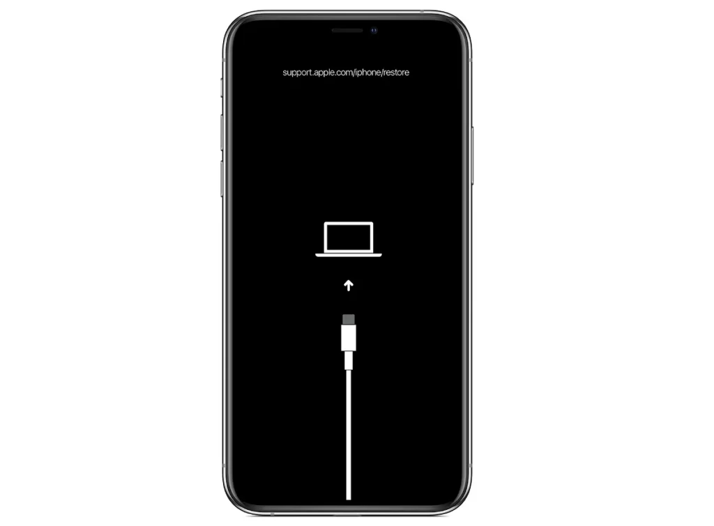 iPhone modo recuperación